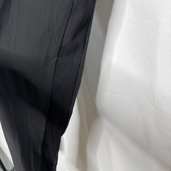 Athleta High Rise Track Pants Black womens Sz 12 Athletic Pockets - Picture 5 of 9